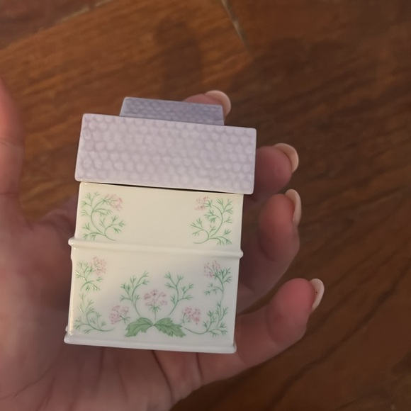 LENOX SPICE VILLAGE Vintage 1989 Coriander Spice Jar Never Used - Picture 2 of 6